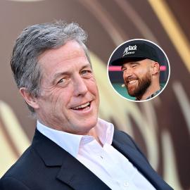 Hugh Grant Jokes About Taylor Swift’s ‘Gigantic Boyfriend’ After Eras Tour