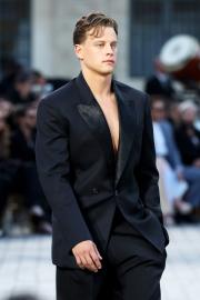 Joe Burrow Makes His Runway Debut in Sexy Backless Blazer at Vogue World