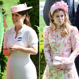 Princesses Beatrice and Eugenie Subtly Coordinate at Royal Ascot
