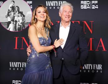 Richard Gere Poses in Rare Photos With Kids for Father’s Day