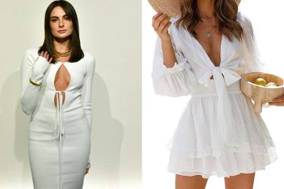 Paige DeSorbo Packed This $43 White Dress for Her Summer Trip to Italy