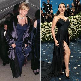 Cristiano Ronaldo's Longtime Love Recreates Princess Diana’s Met Dress