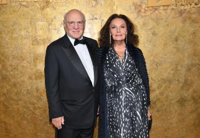 Diane von Furstenberg’s Husband Barry Diller Addresses Sexuality Questions