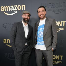 Travis Kelce Debuts Slicked-Back Hair at ‘New Heights’ Event in NYC