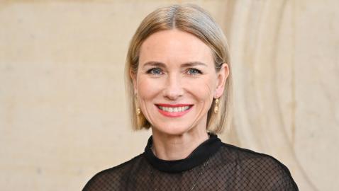 Naomi Watts Hydrates Her Skin with Stripes Beauty Body Oil