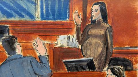 Cassie Comes Face to Face With Diddy in Courthouse Sketches From Trial