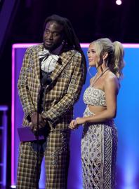 Why Shaboozey Rolled His Eyes at Megan Moroney During 2025 AMAs