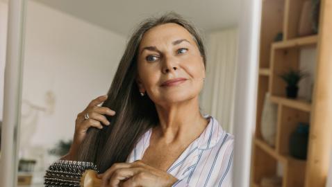 Women in Menopause Say This Effective Hair Growth Supplement Made Thin Spots 'Disappear'