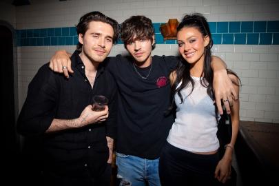 Brooklyn Beckham Parties With Wife Nicola and Her Brother Amid Family Feud