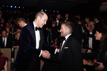 David Beckham Wishes Prince William a Happy Birthday After Becoming a Knight
