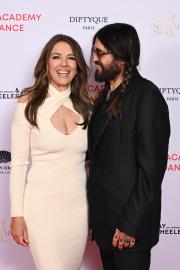 Billy Ray Cyrus and Elizabeth Hurley Look Loved Up During Date Night