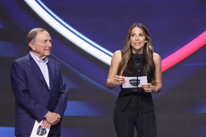Johnny Gaudreau’s Widow Meredith Gets Standing Ovation at NHL Draft