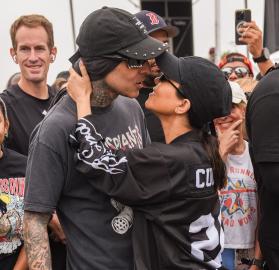 Kourtney Kardashian Supports Travis Barker During Huge U.K. Concert