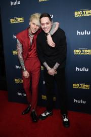 Machine Gun Kelly Reacts to Pal Pete Davidson's Baby News