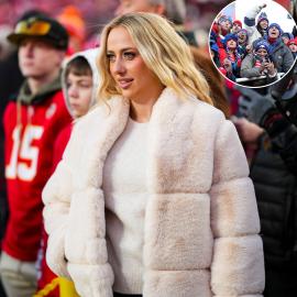 Brittany Mahomes Had Intense Reaction to Chiefs' AFC Title Win Over Bills
