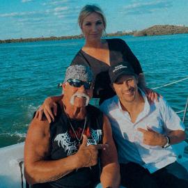 Brooke Hogan’s Husband Steven Oleksy Shares Tribute to Father-in-Law Hulk