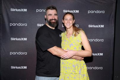 Jason Kelce Thirsts Over Wife Kylie's Gotham FC Appearance: 'Way to Go'