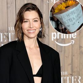 Jessica Biel’s Kids Wrote Her the Sweetest Paper Towel Note: Photo