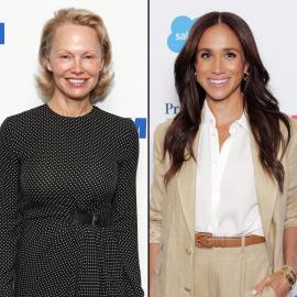 Pamela Anderson on Whether Meghan Markle’s Cooking Show Copied Hers