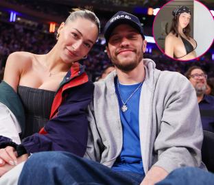 Pete Davidson's Pregnant GF Elsie Hewitt Shows Off Baby Bump in Bikini