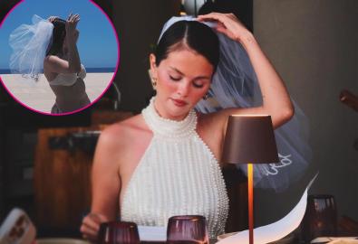 Selena Gomez's Bachelorette Party Outfits and Bridal Look Prices: Photos