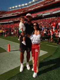 ‘Bachelor’ Alum Sydney Warner Gives BTS Peek of Husband Fred’s NFL Suite
