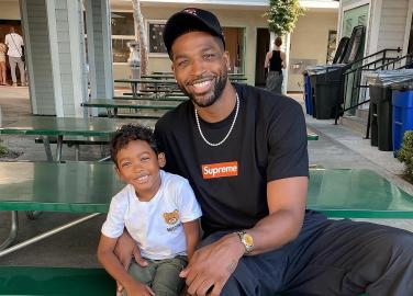 Tristan Thompson’s Son Prince Gushes About 3rd Grade in Rare Video