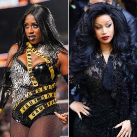 WWE's Naomi Talks Beef With Cardi B: 'She Better Hope She Don't Run Into Me'
