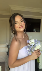 Pregnant Caila Quinn Breaks Bridesmaid Dress Before Walking Down Aisle