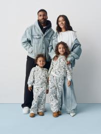 Shay Mitchell Poses With Her Family in Stylish Beis x Gap Collab