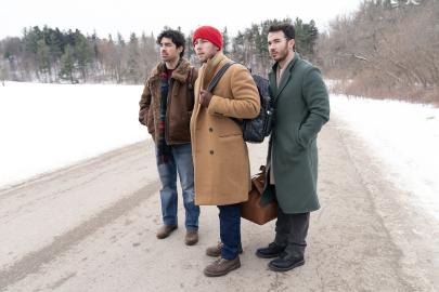 The Jonas Bros Play Versions of Themselves in Bizarre Holiday Movie Trailer
