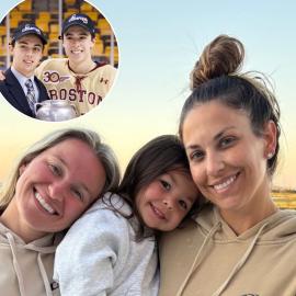 Gaudreau Widows Spend Anniversary of Matthew and Johnny's Death Together