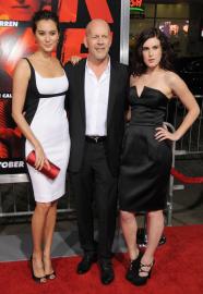 Bruce Willis' Daughters Praise Emma Heming Willis' 'Poise' Amid His Dementia
