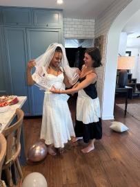Dancer Hayley Erbert Learns ASL for Speech at Best Friend's Wedding
