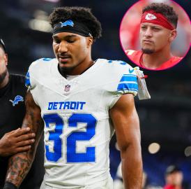 Lions’ Brian Branch Got Baptized After Dramatic Fight With Mahomes, Chiefs