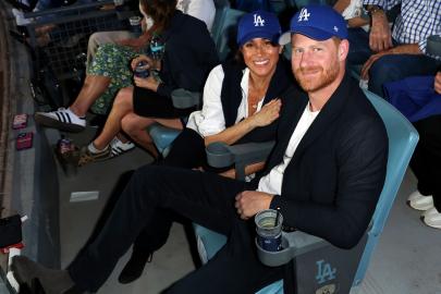 Meghan Markle Documents Sweet Dodgers 'Date Night' With Prince Harry