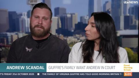 Virginia Giuffre Brother Cries After Prince Andrew Stripped of Titles