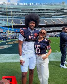 Bears' Rome Odunze Credits Girlfriend for Stability During Rollercoaster Year
