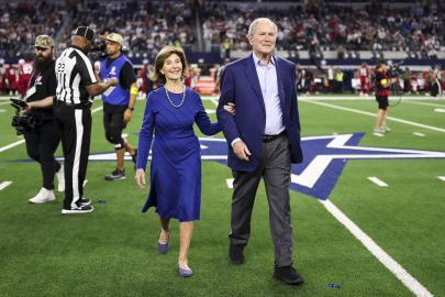 President Bush Appeared at Cowboys Game Before News of Dick Cheney’s Death