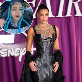 How North West Clapped Back at Haters Over Fake Tattoos, Piercings on TikTok