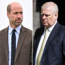Prince William Appears to Dodge a Question About Prince Andrew Scandal
